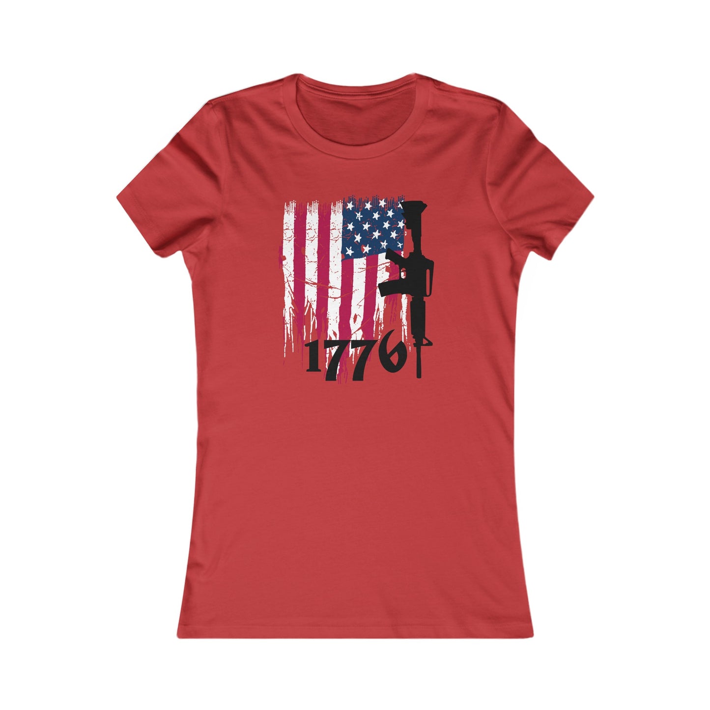 1776 US Flag Women's Favorite Tee