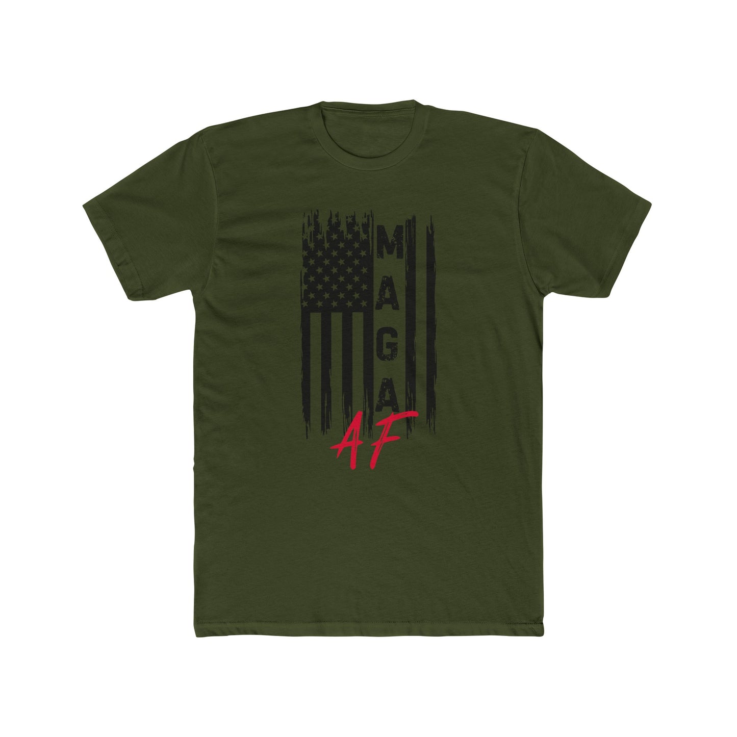 MAGA AF Cotton Crew Tee