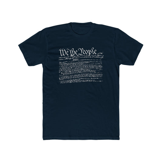 Constitution Preamble Cotton Crew Tee