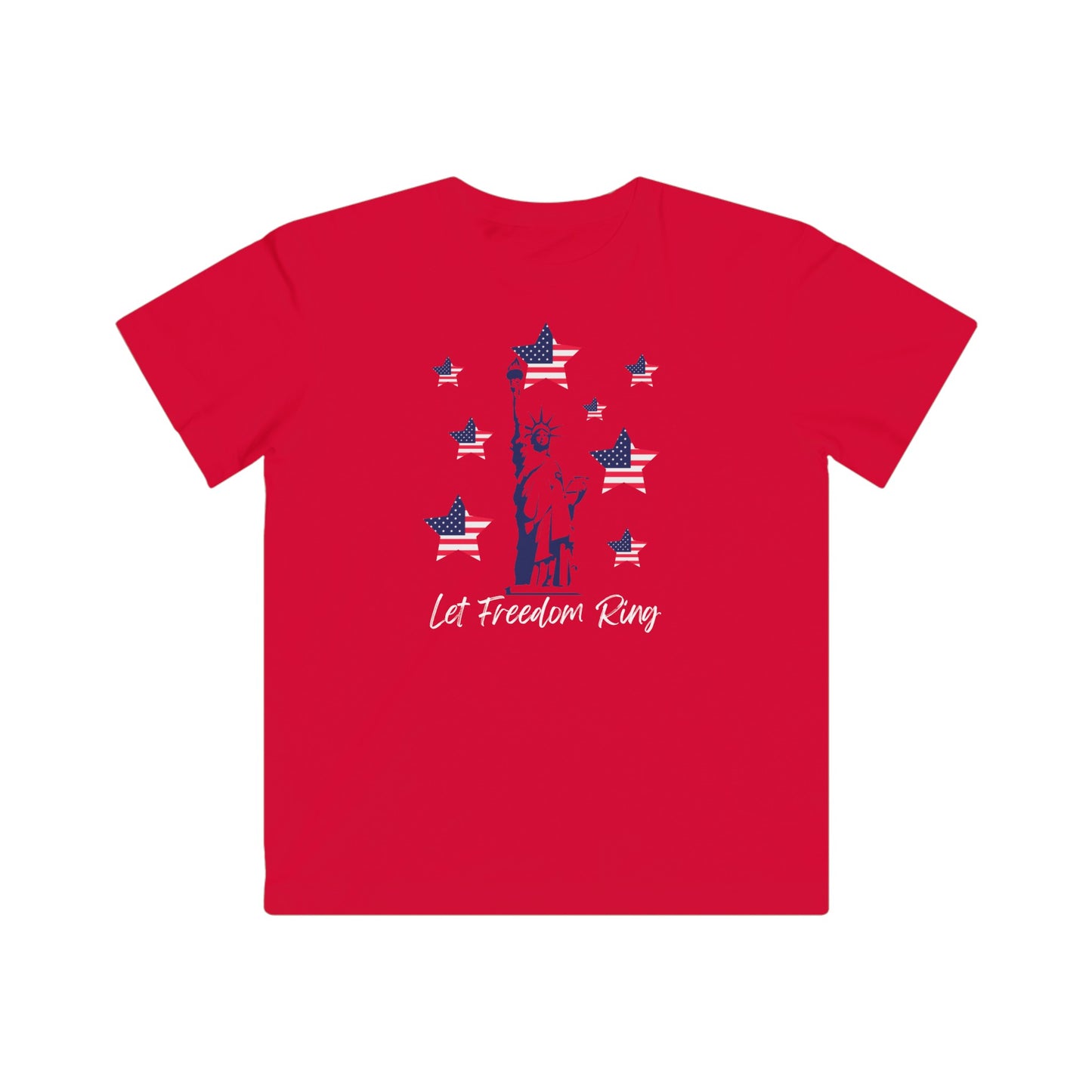 Let Freedom Ring Kids Fine Jersey Tee