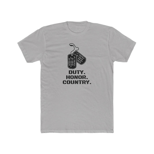 Duty-Honor-Country Cotton Crew Tee