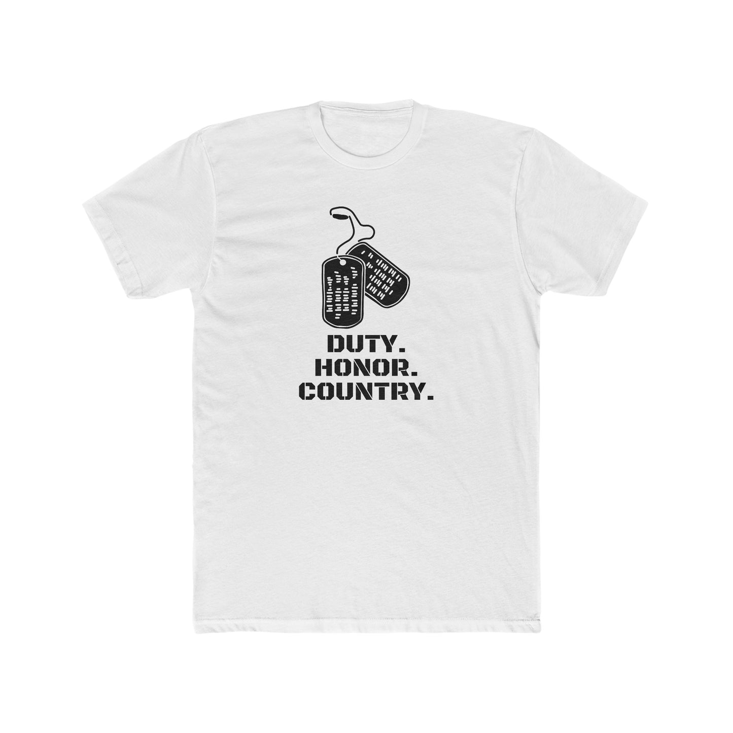 Duty-Honor-Country Cotton Crew Tee