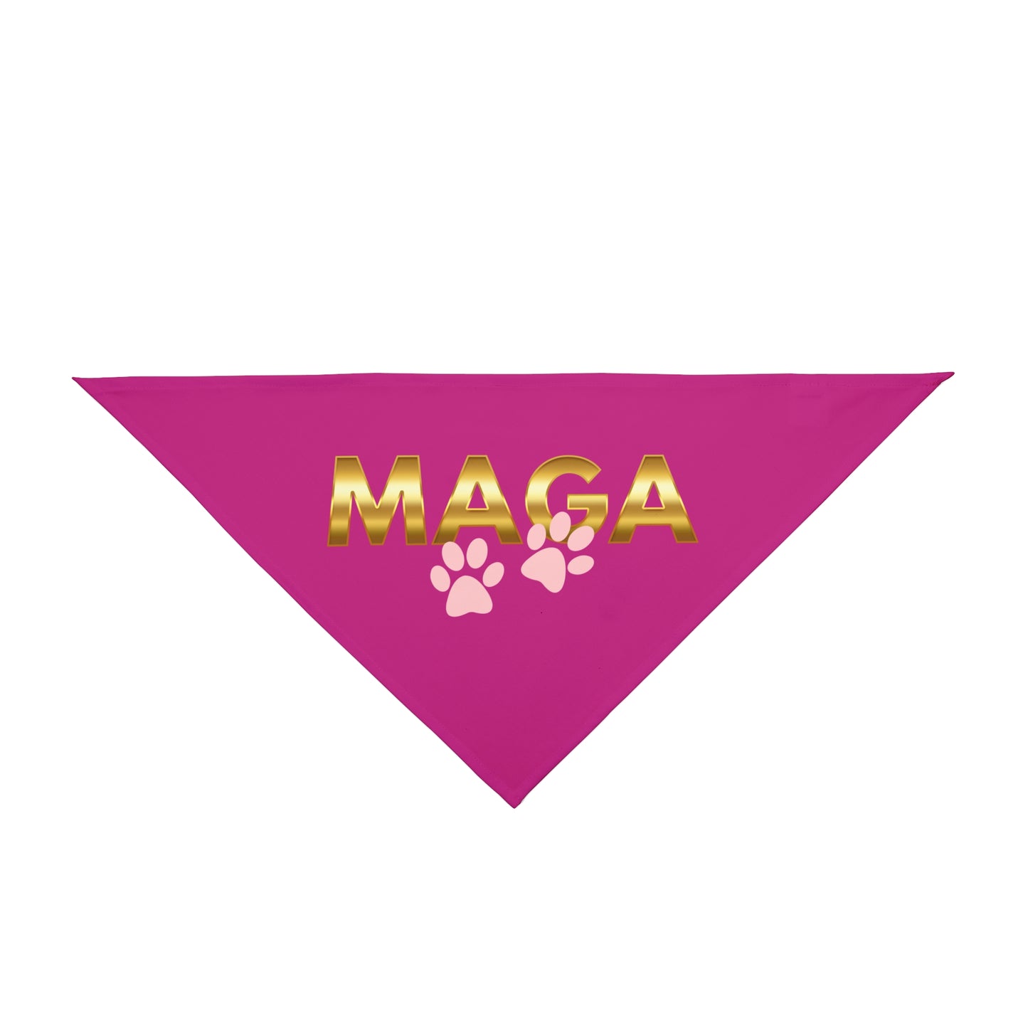 MAGA Pink Pet Bandana