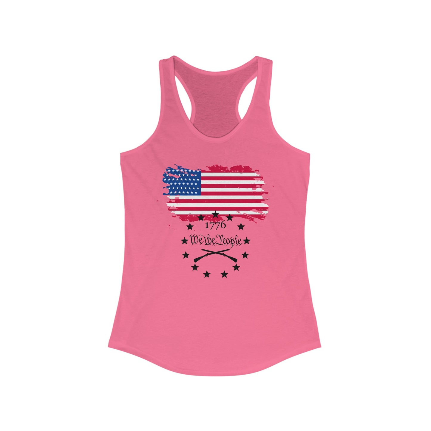 We The People 1776 Women's Ideal Racerback Tank