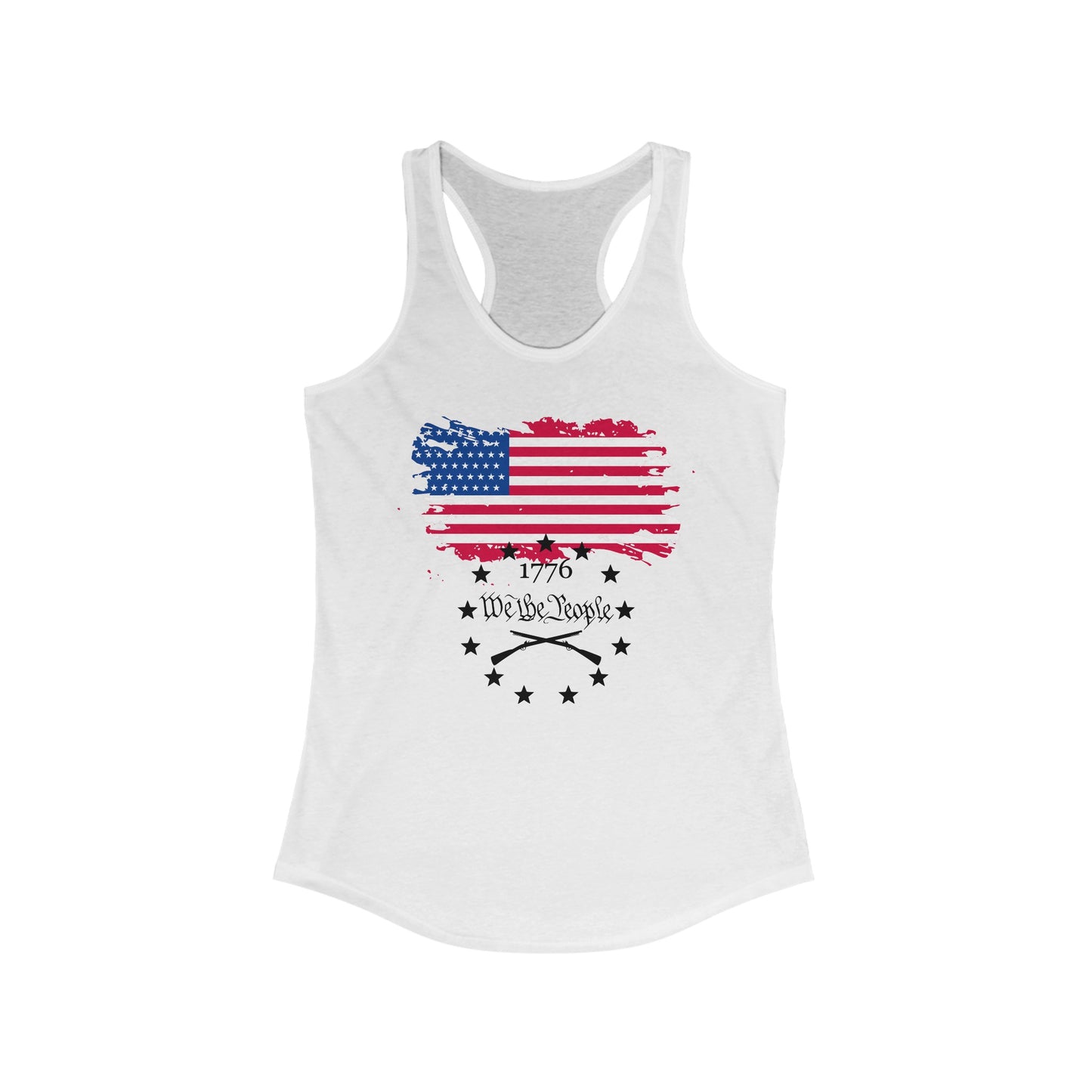 We The People 1776 Women's Ideal Racerback Tank