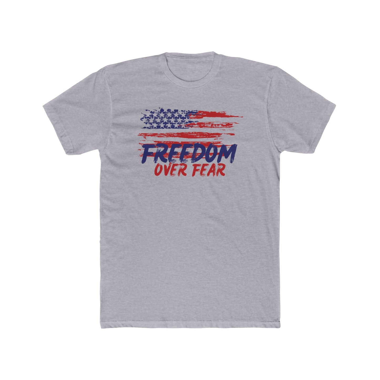 Freedom Over Fear Cotton Crew Tee