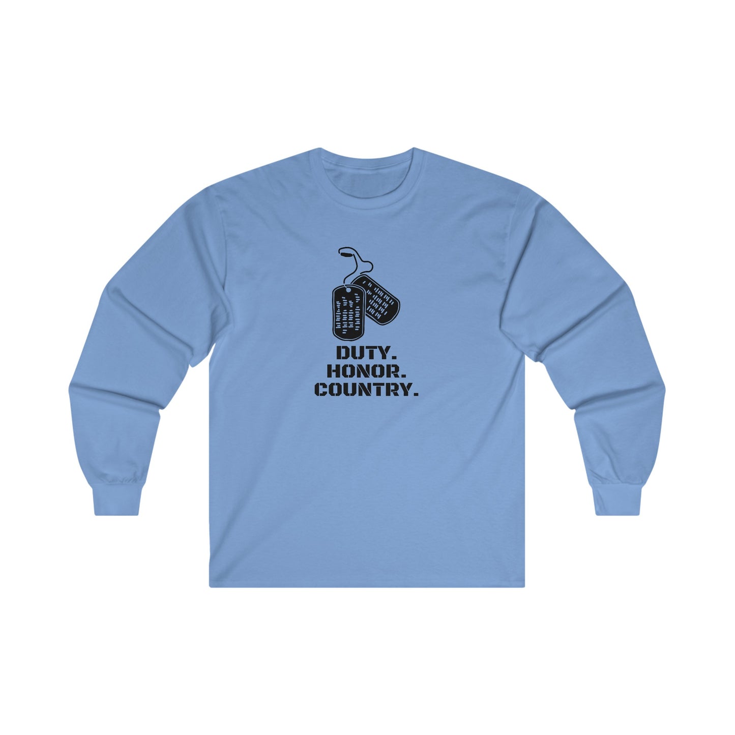 Duty-Honor-Coutry Unisex Ultra Cotton Long Sleeve Tee