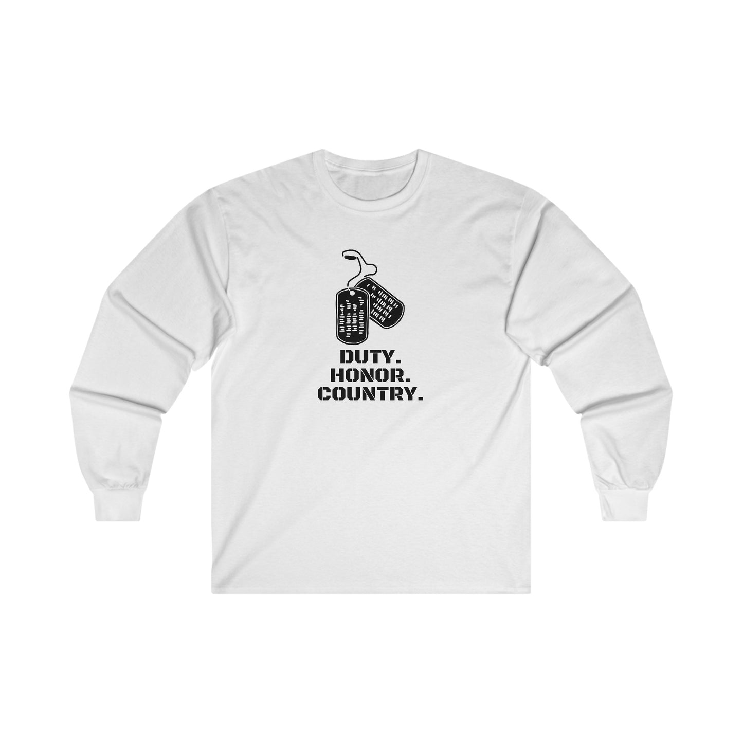 Duty-Honor-Coutry Unisex Ultra Cotton Long Sleeve Tee