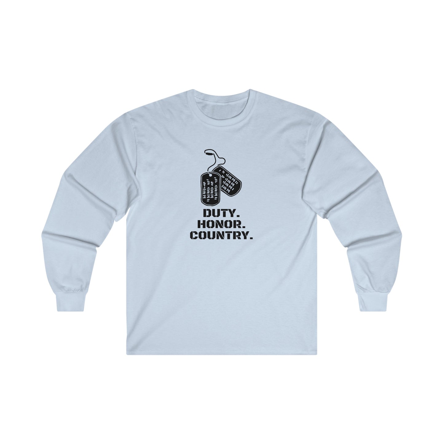 Duty-Honor-Coutry Unisex Ultra Cotton Long Sleeve Tee