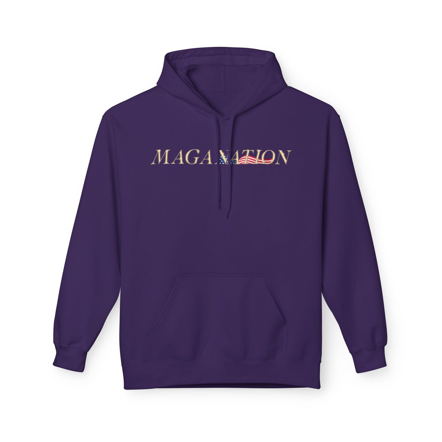 MAGA NATION Softstyle Fleece Hoodie