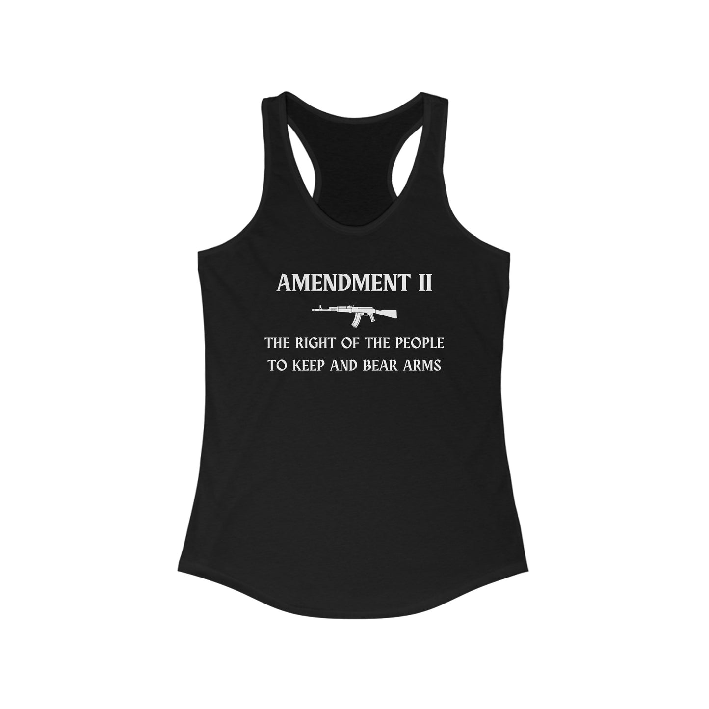 Amendment II Women's Ideal Racerback Tank