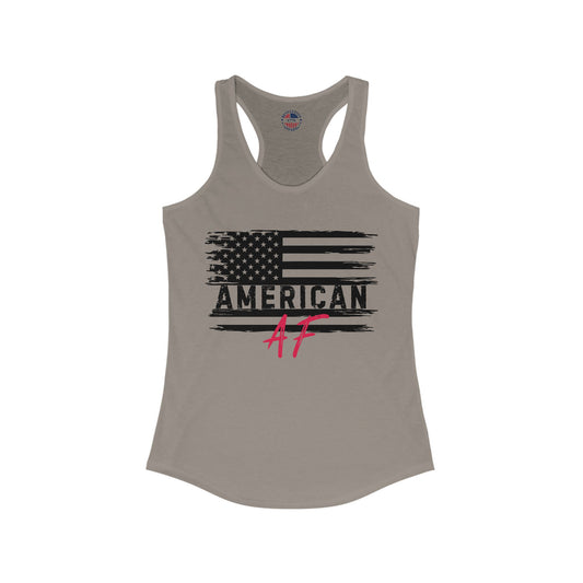 American AF Women's Ideal Racerback Tank