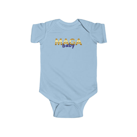 MAGA Baby Boy Infant Fine Jersey Bodysuit