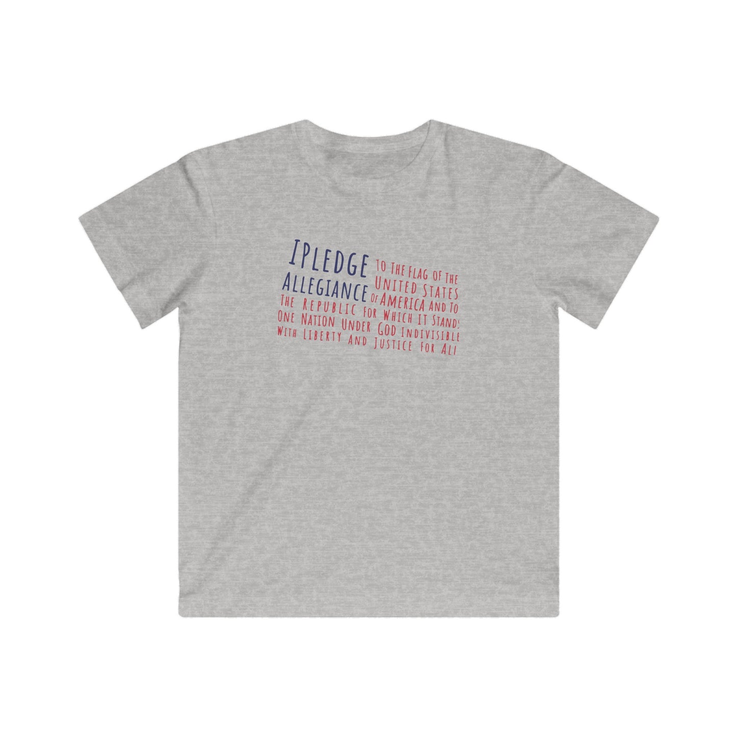 I Pledge Allegiance Kids Fine Jersey Tee