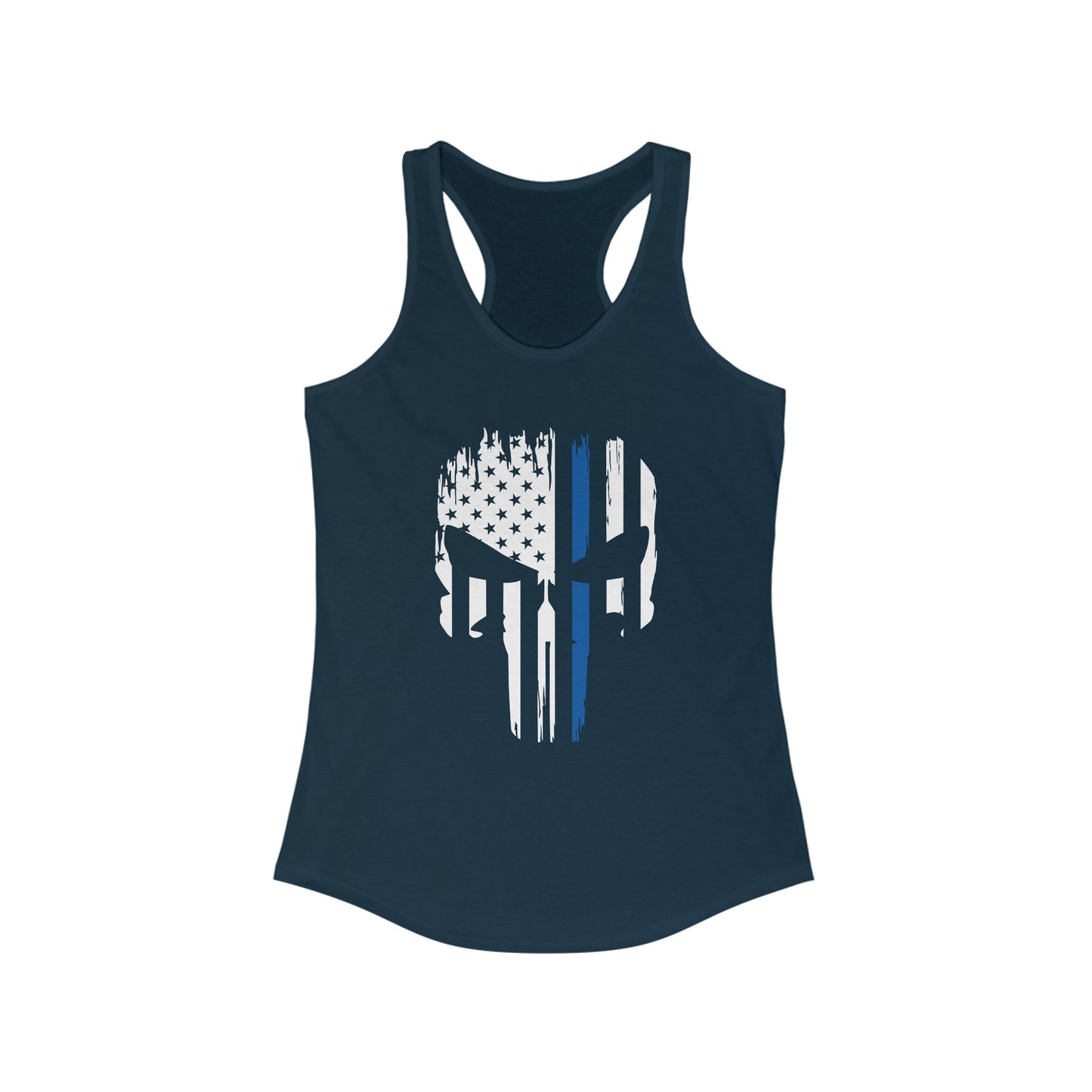 Punisher- Police Edition, Women's Ideal Racerback Tank