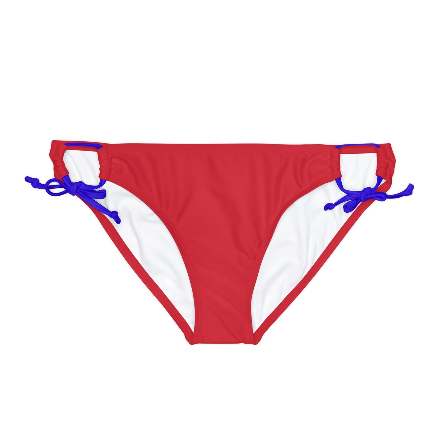 MAGA Red Loop Tie Side Bikini Bottom