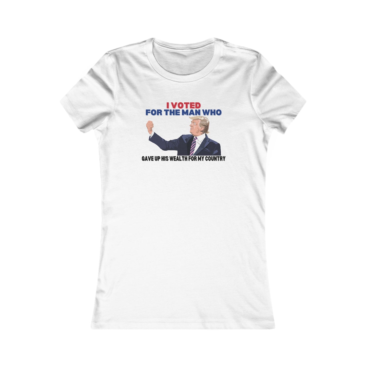 Trump vs Biden Women's Favorite Tee