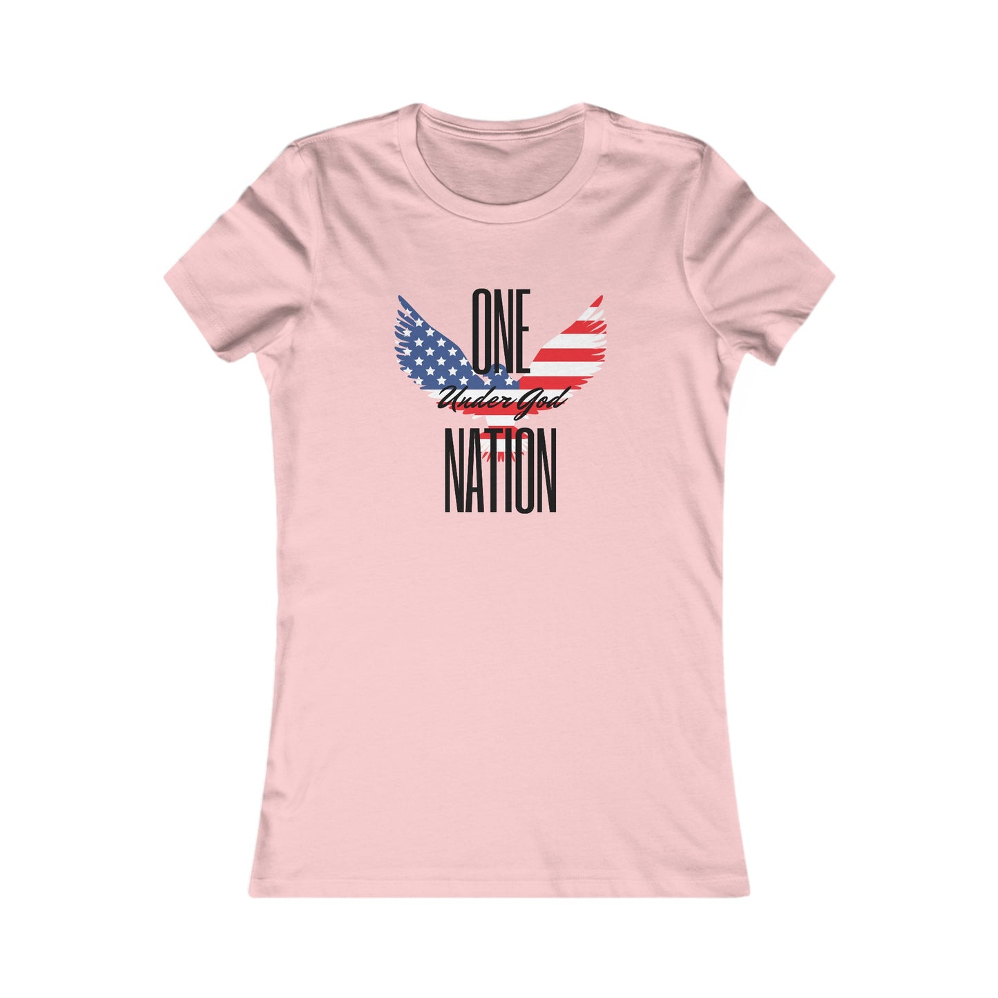 One Nation- Eagle, Women's Favorite Tee