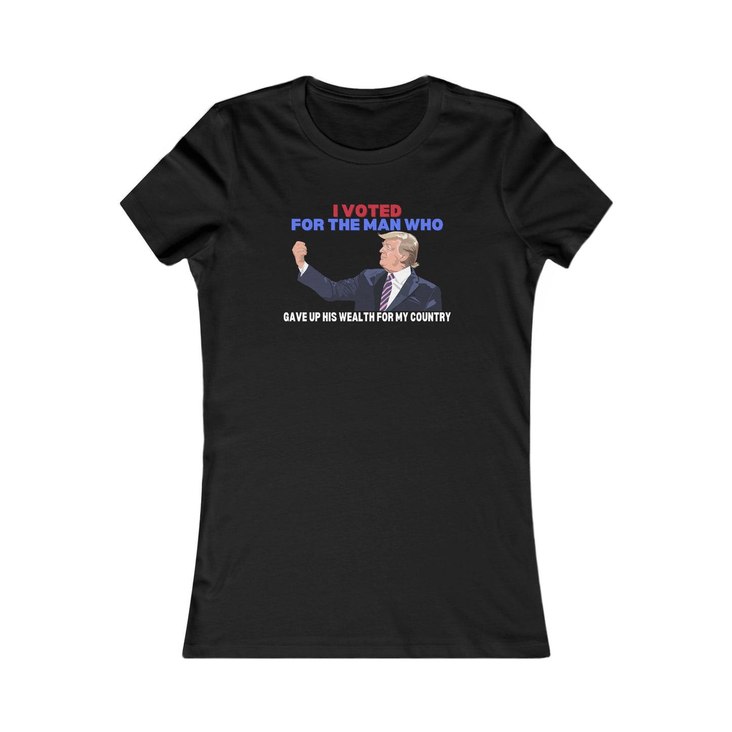 Trump vs Biden Women's Favorite Tee