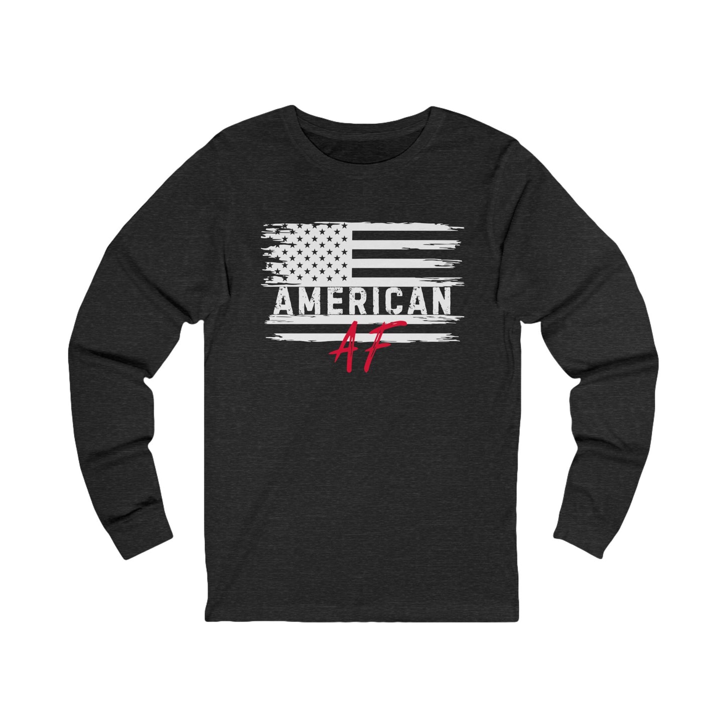 American AF Unisex Jersey Long Sleeve Tee