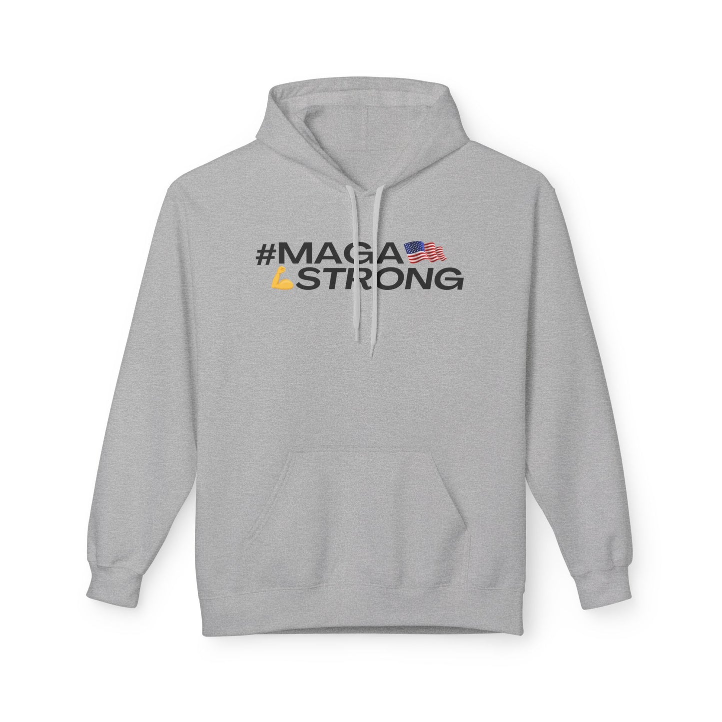 MAGA Strong Softstyle Fleece Hoodie