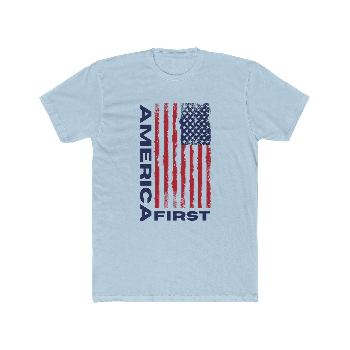 America First Cotton Crew Tee