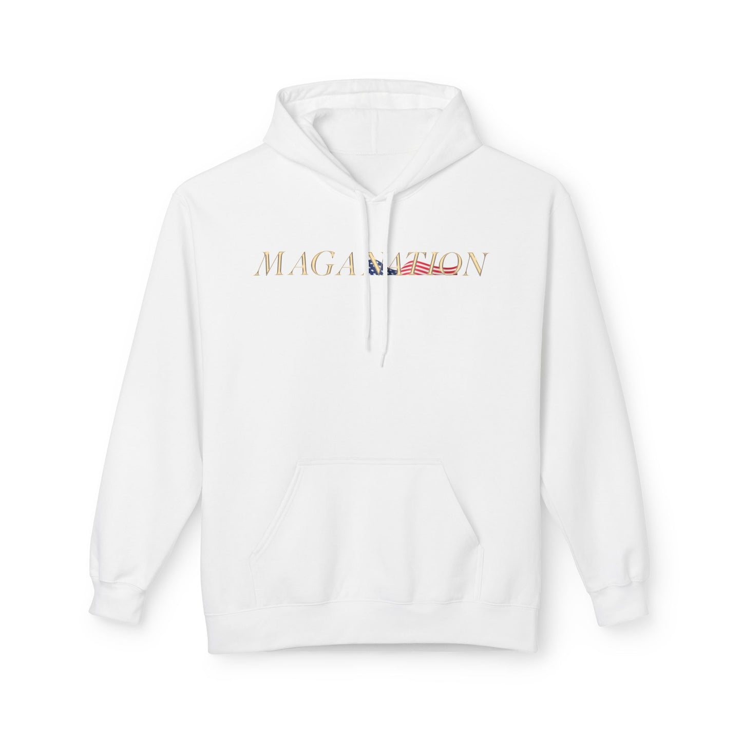 MAGA NATION Softstyle Fleece Hoodie