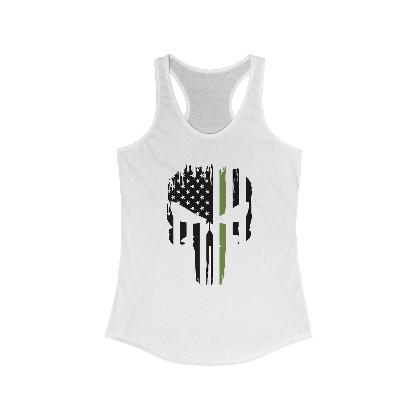 Punisher- Military Edition, Women's Ideal Racerback Tank