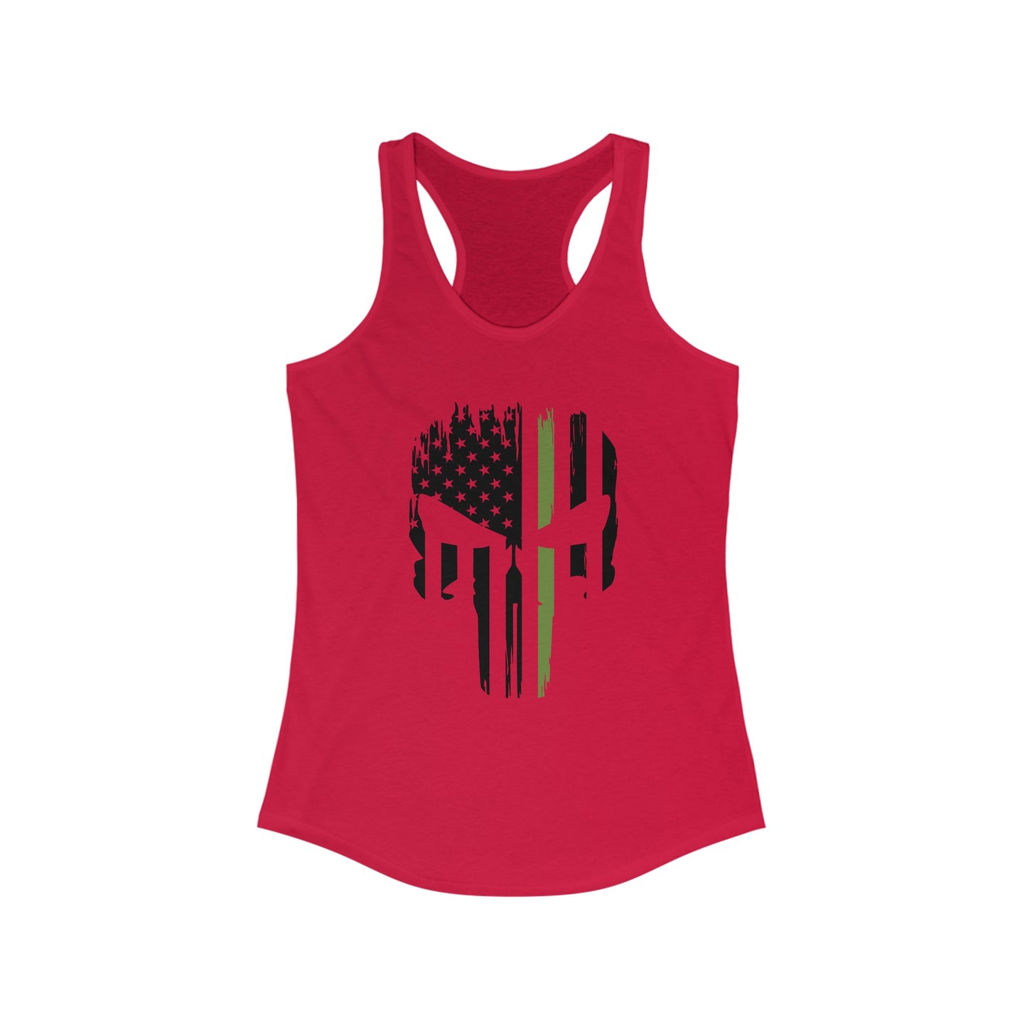 Punisher- Military Edition, Women's Ideal Racerback Tank