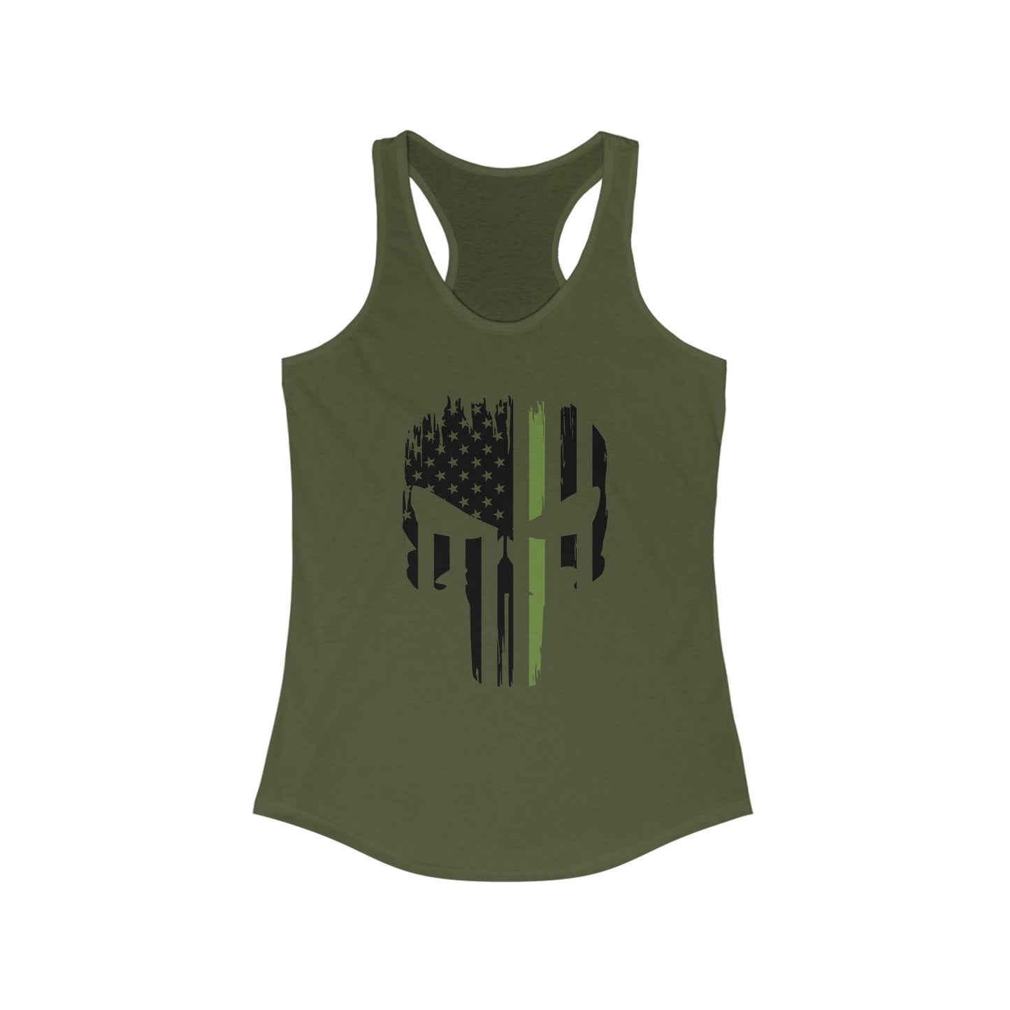 Punisher- Military Edition, Women's Ideal Racerback Tank