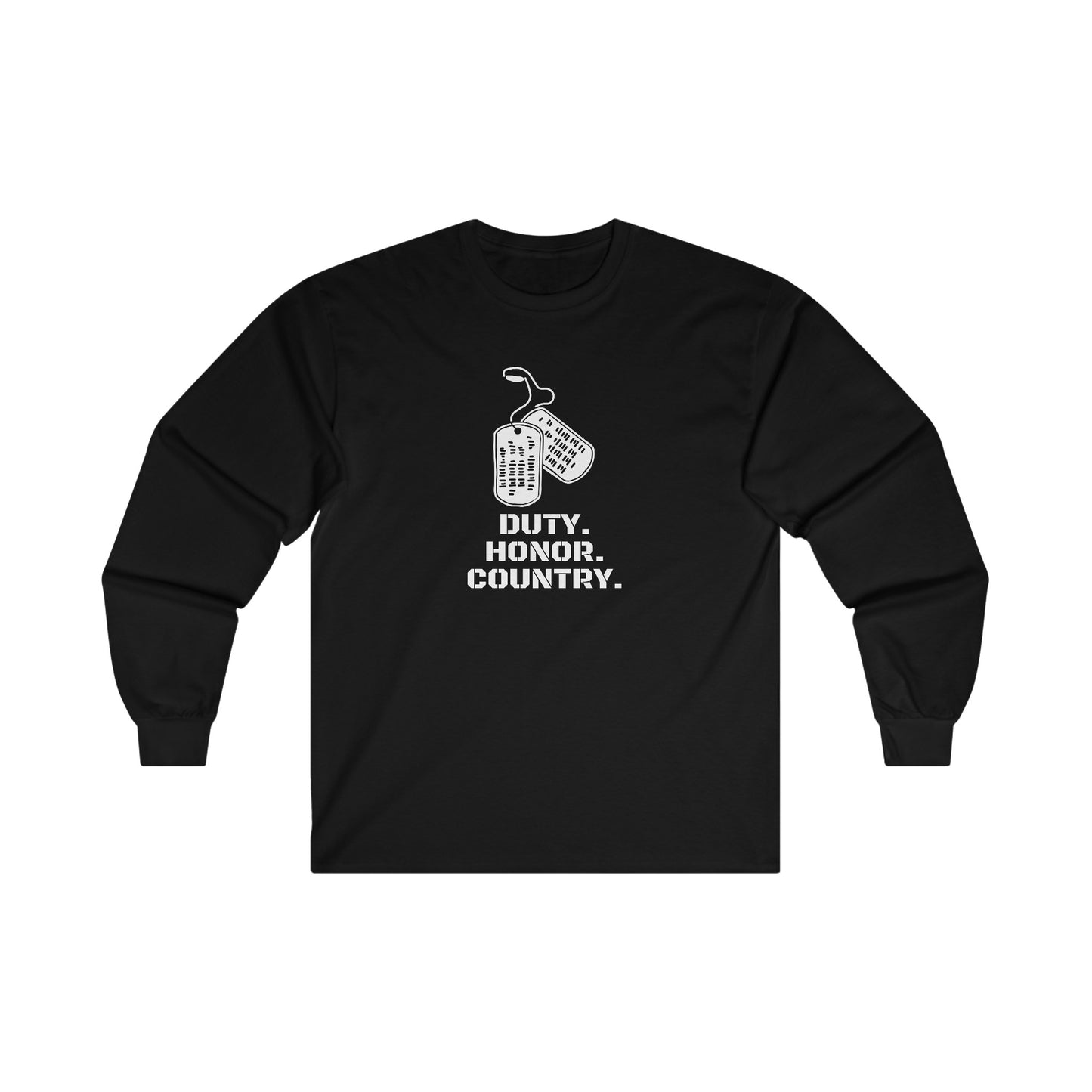 Duty-Honor-Coutry Unisex Ultra Cotton Long Sleeve Tee