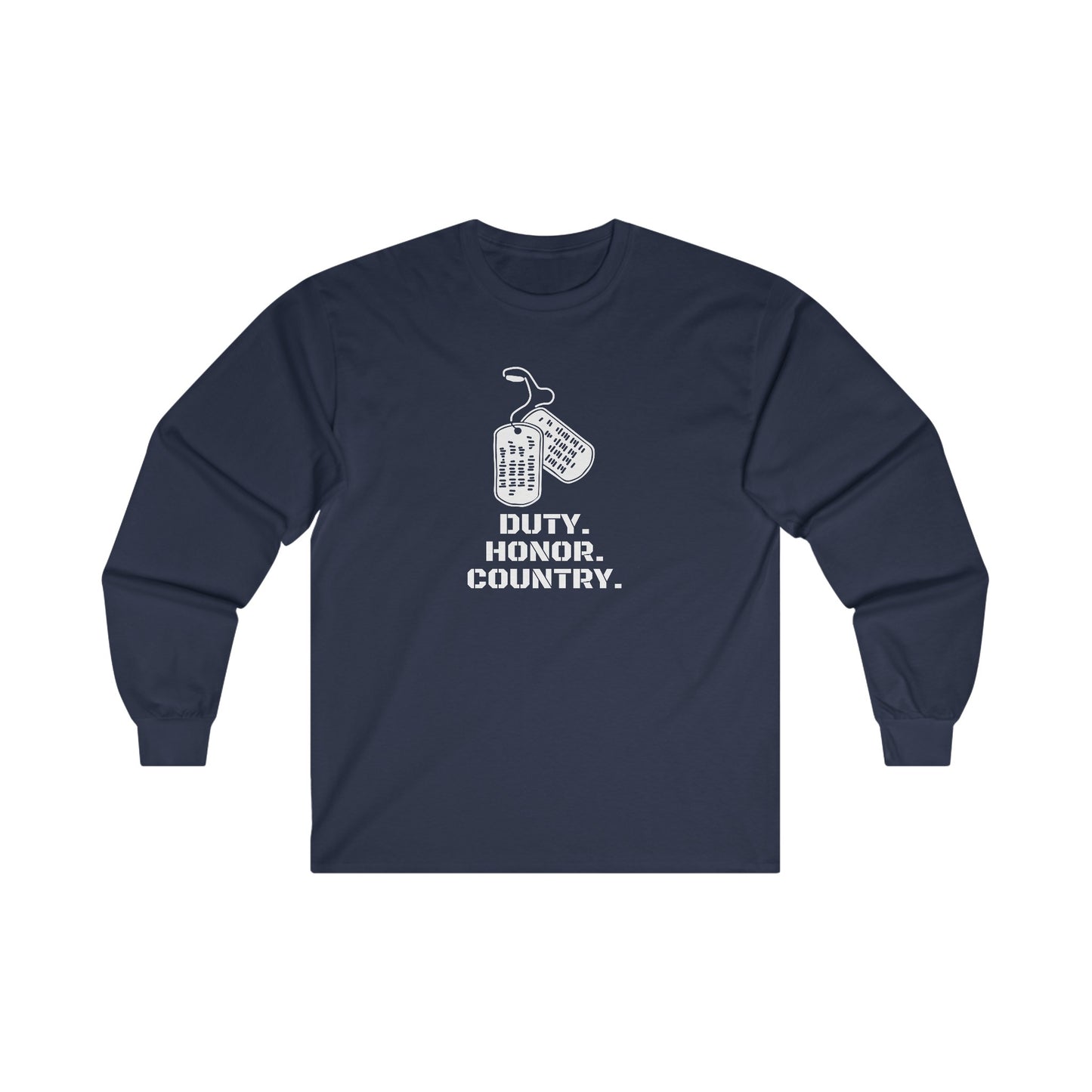 Duty-Honor-Coutry Unisex Ultra Cotton Long Sleeve Tee