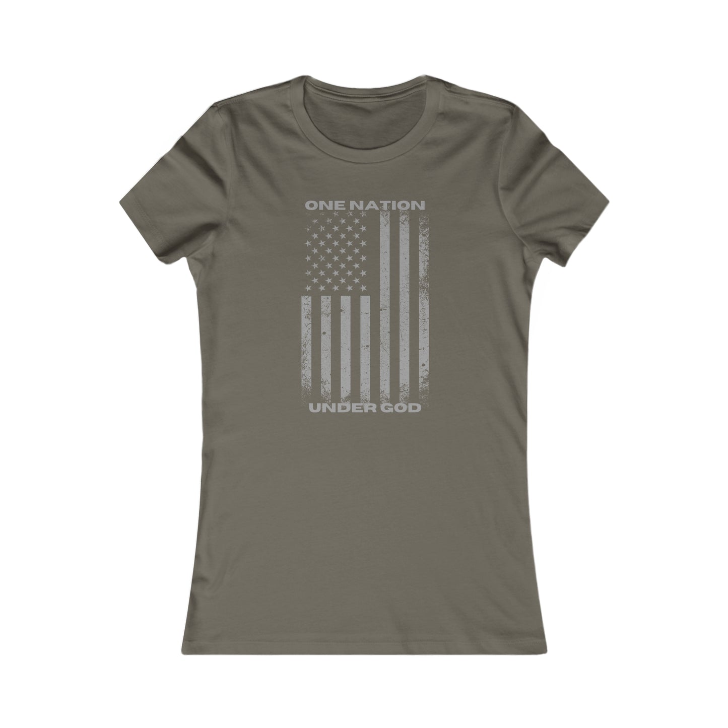 One Nation, Under God Women's Favorite Tee