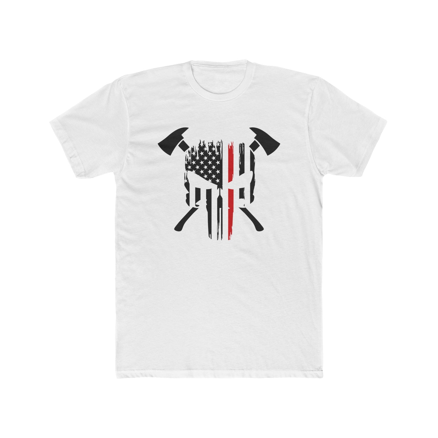 Punisher- Firefighter Edition, Cotton Crew Tee