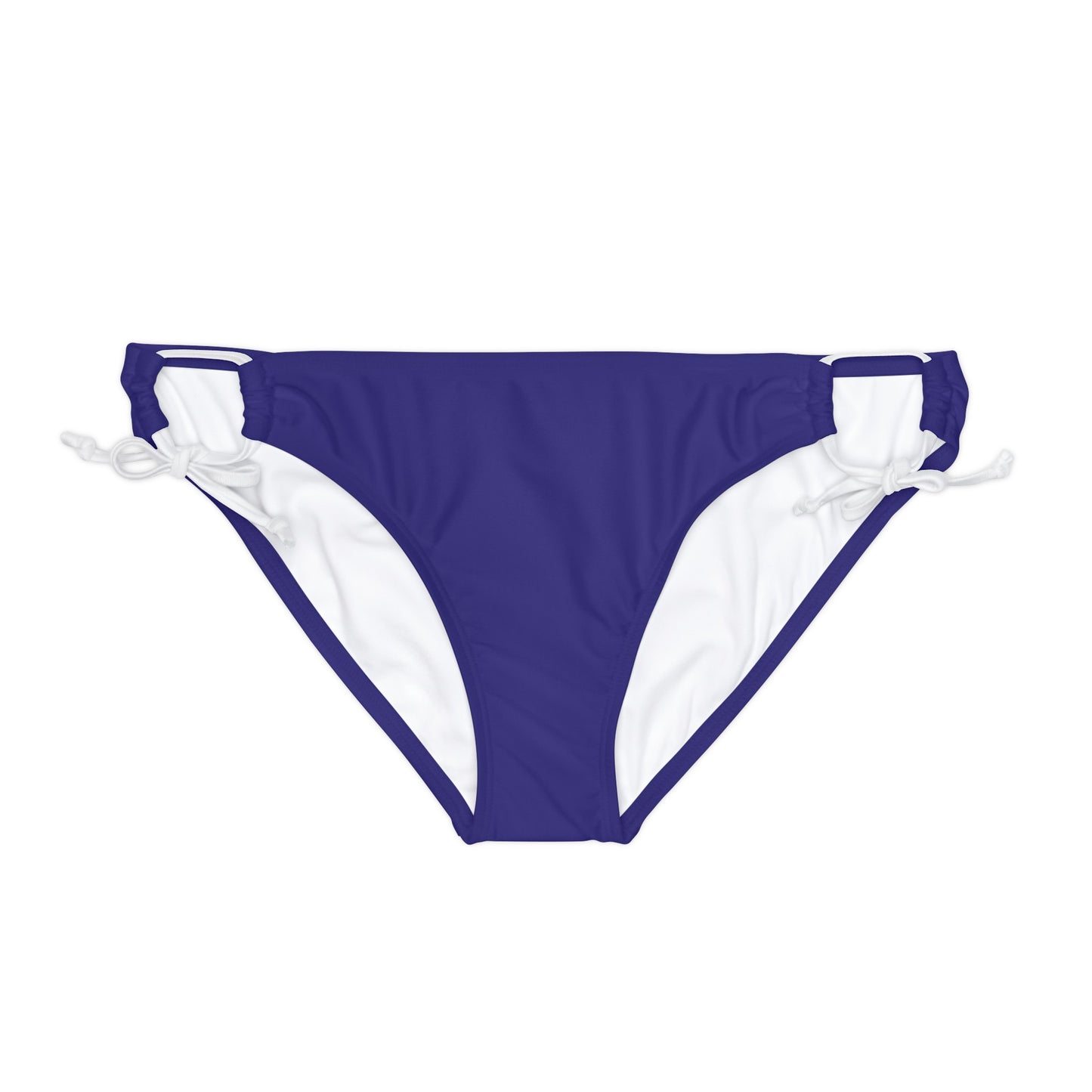 MAGA Blue Loop Tie Side Bikini Bottom