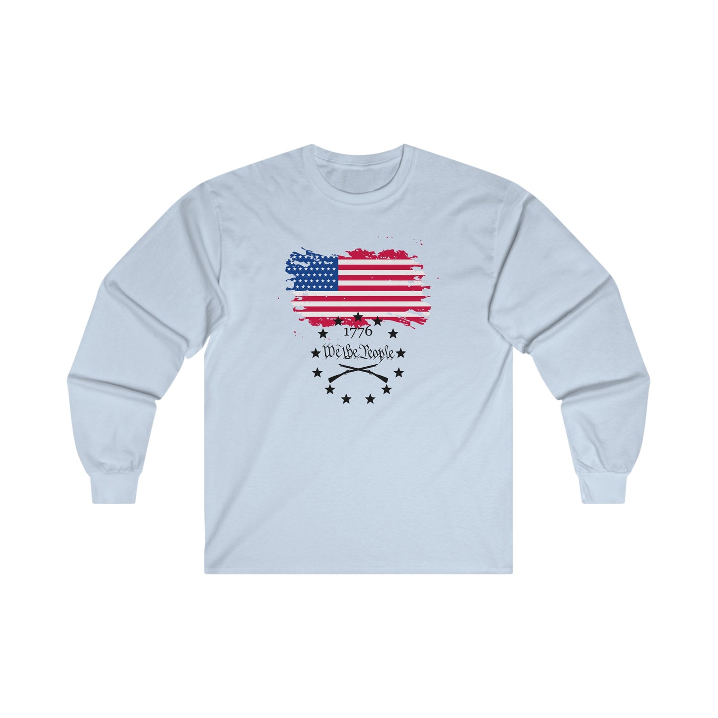 We The People 1776 Unisex Ultra Cotton Long Sleeve Tee