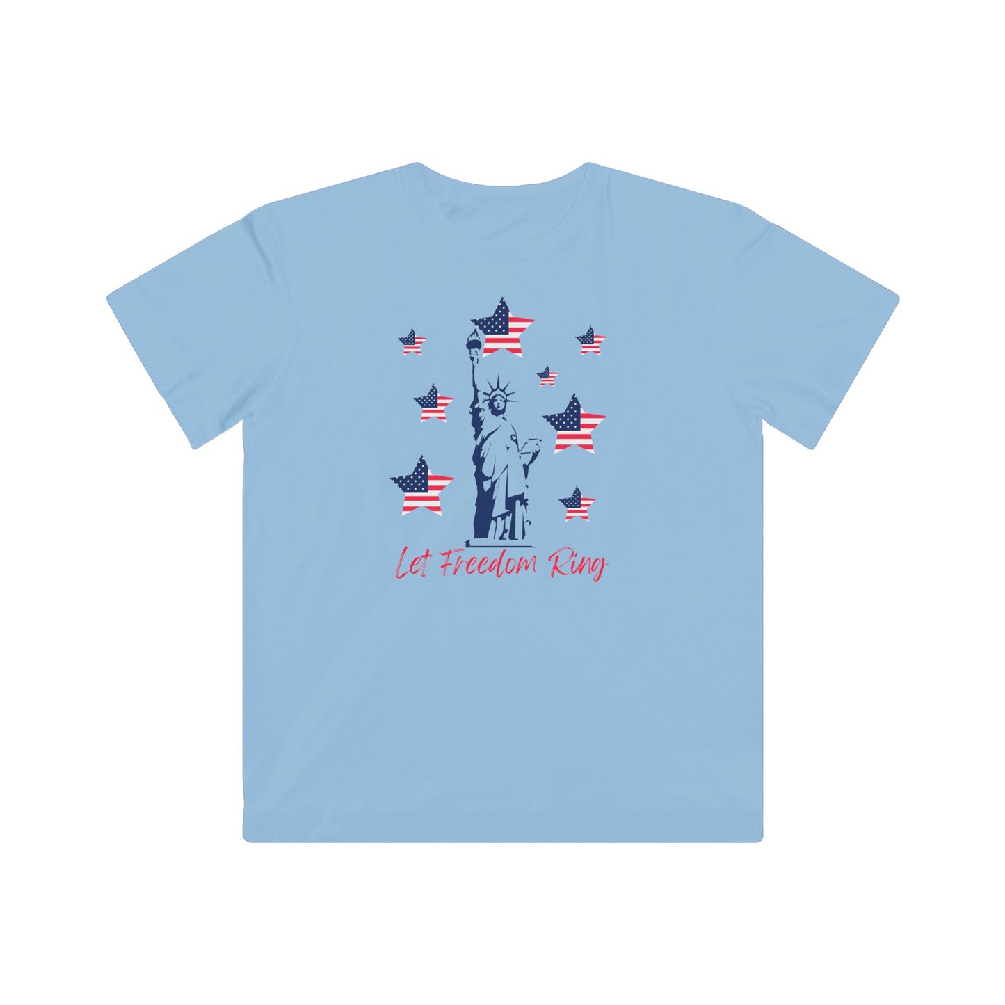 Let Freedom Ring Kids Fine Jersey Tee