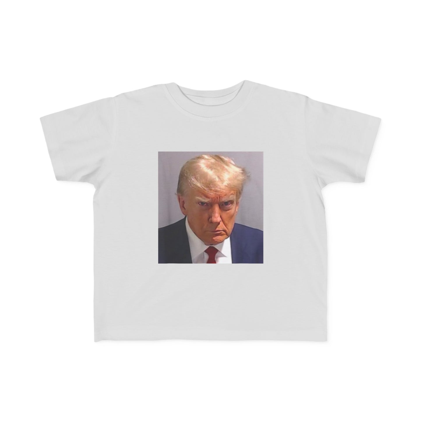 Trump Mugshot Toddler's Fine Jersey Tee