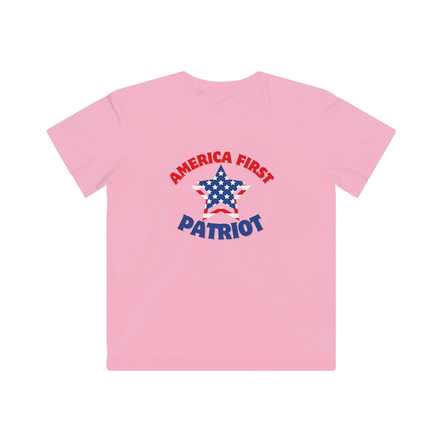 America First Patriot Kids Fine Jersey Tee