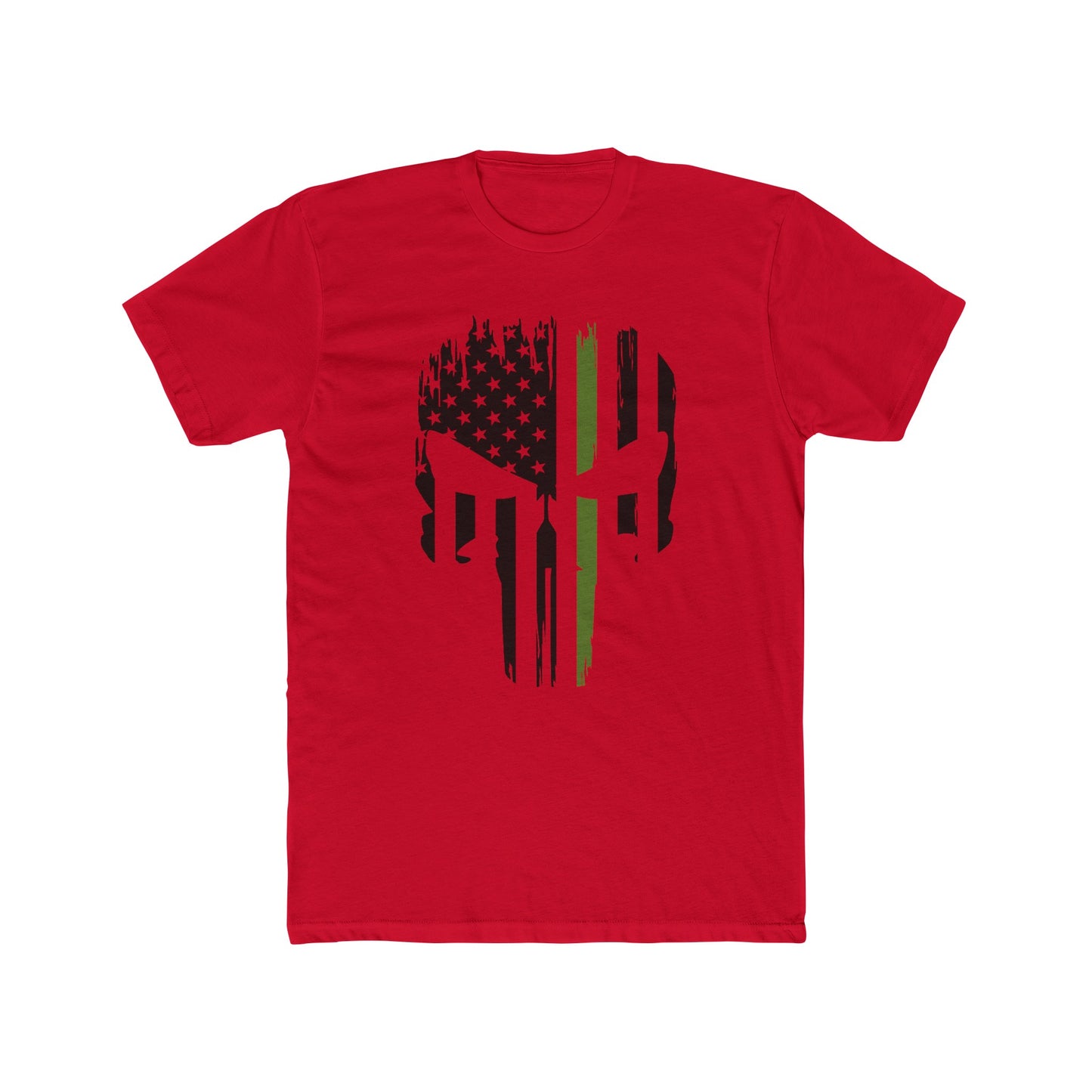 Punisher- Military Edition, Cotton Crew Tee