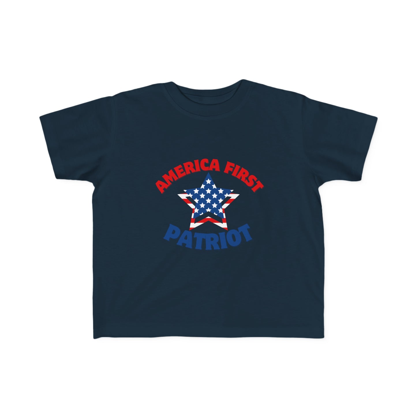 America First Patriot Toddler's Fine Jersey Tee