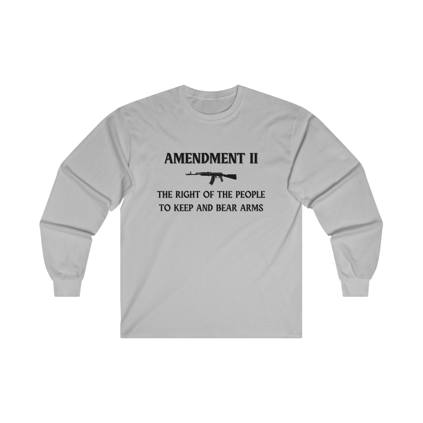 Amendment II Unisex Ultra Cotton Long Sleeve Tee