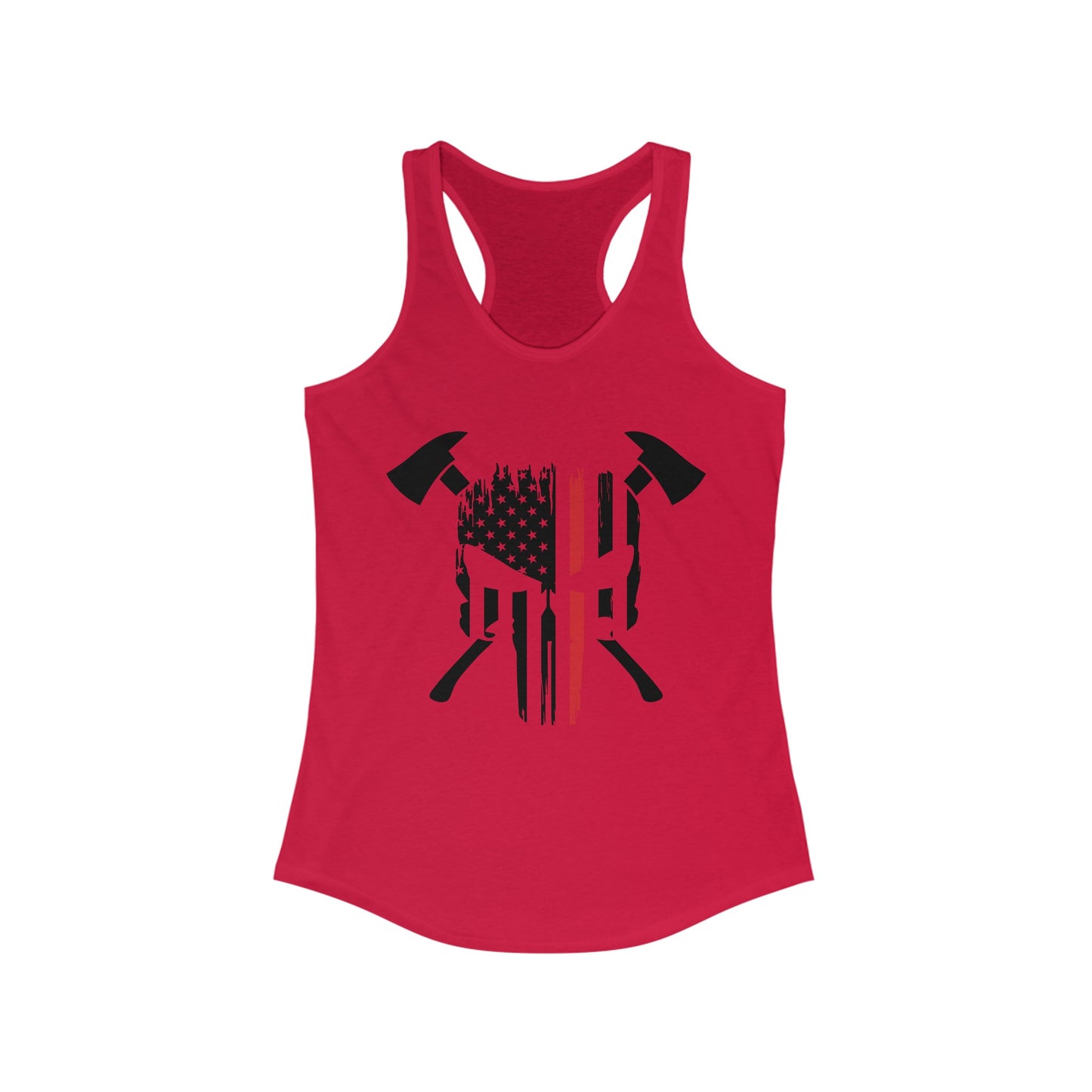 Punisher- Firefighter Edition, Women's Ideal Racerback Tank