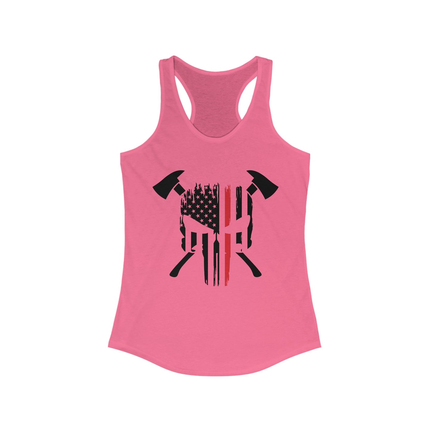 Punisher- Firefighter Edition, Women's Ideal Racerback Tank