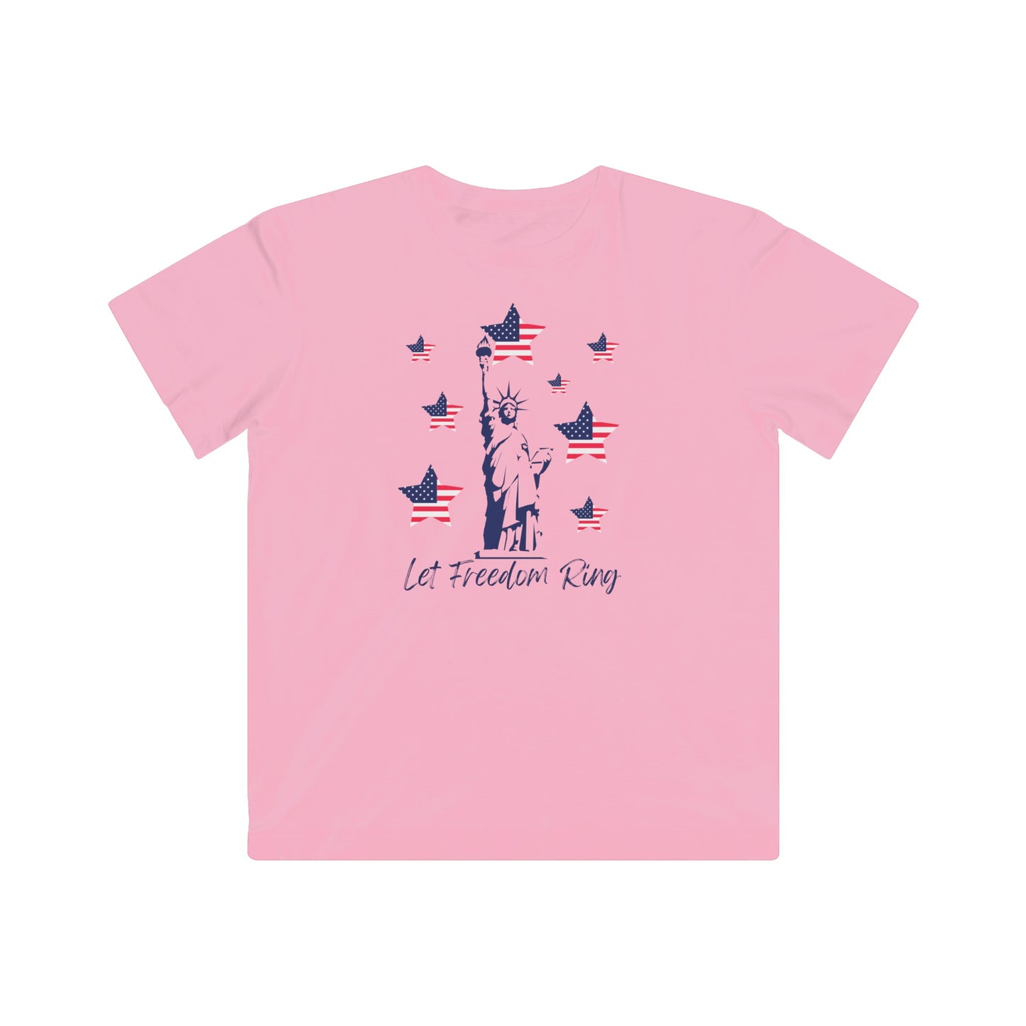 Let Freedom Ring Kids Fine Jersey Tee