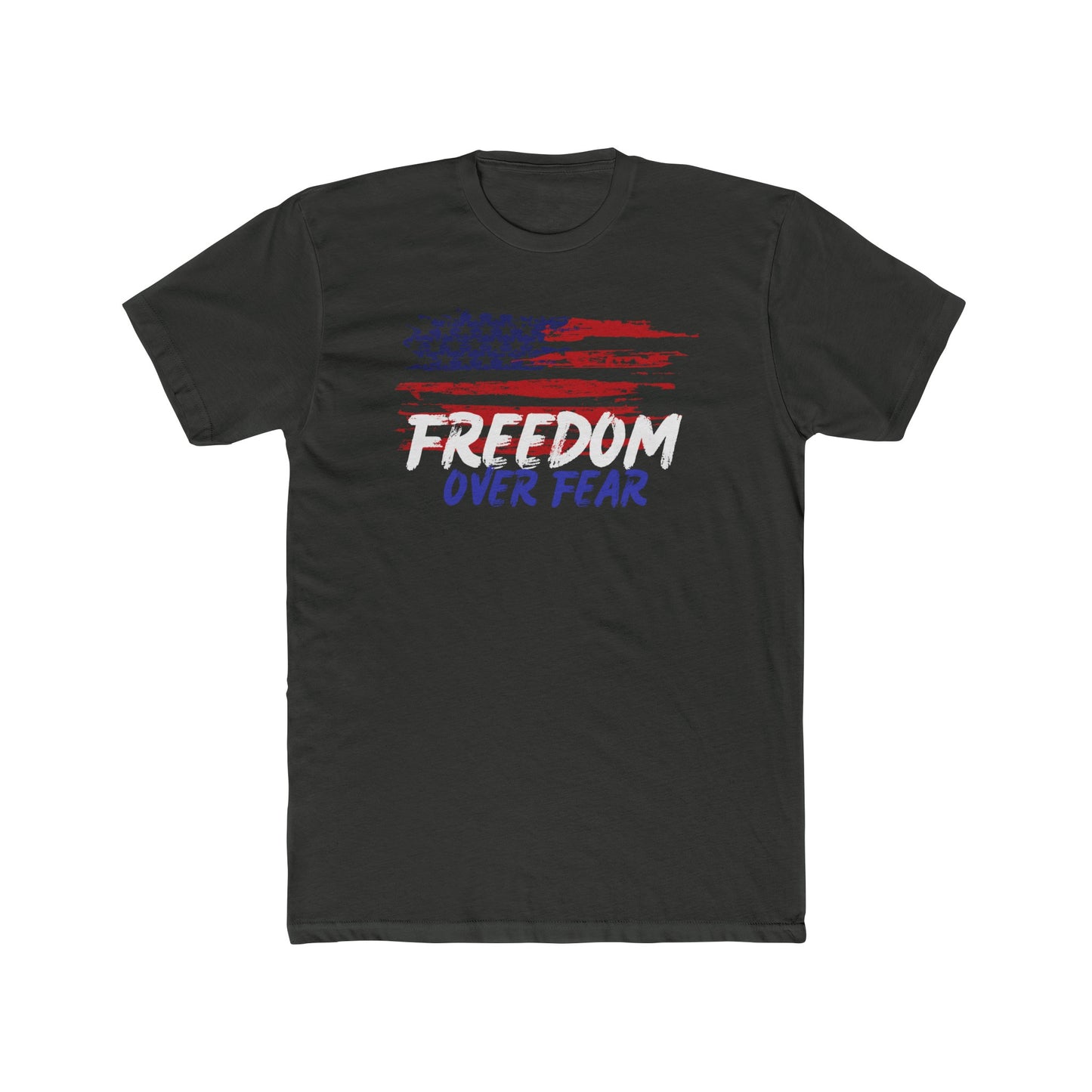 Freedom Over Fear Cotton Crew Tee