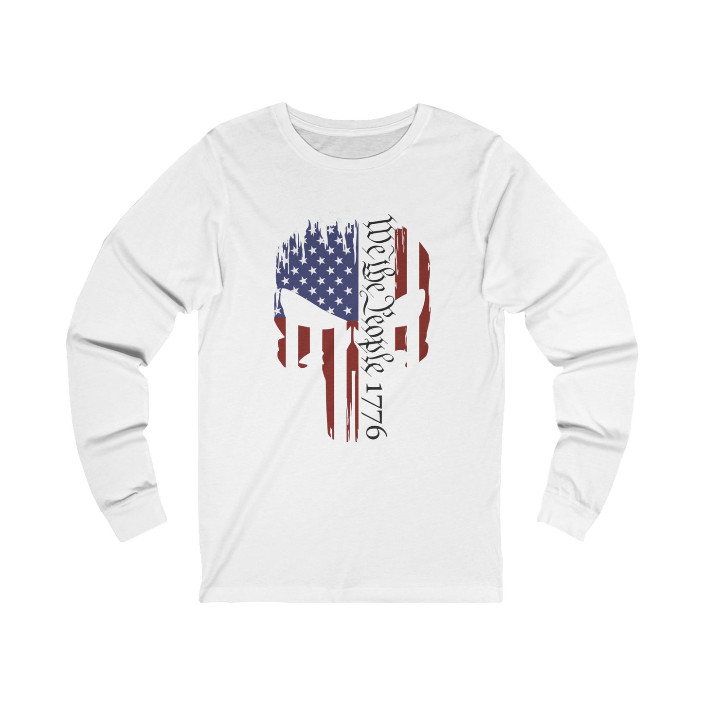 Punisher- We The People 1776 Unisex Jersey Long Sleeve Tee