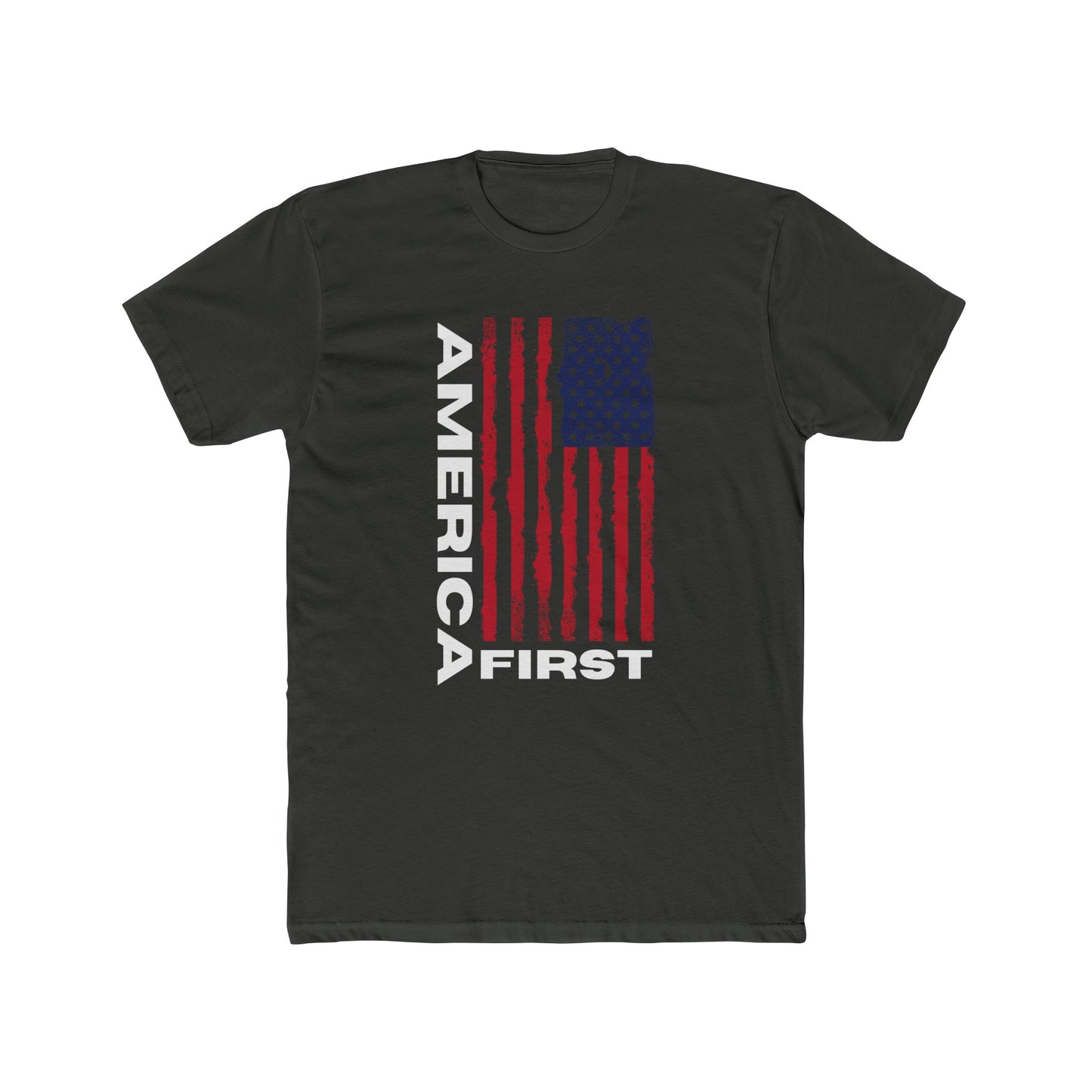 America First Cotton Crew Tee