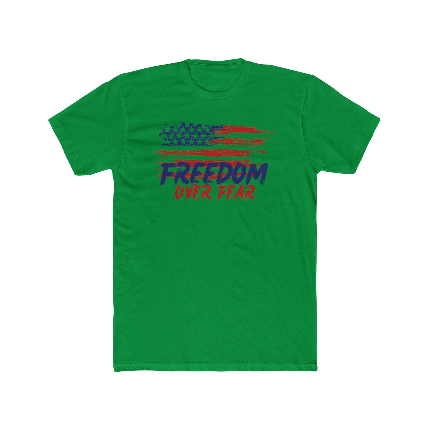 Freedom Over Fear Cotton Crew Tee