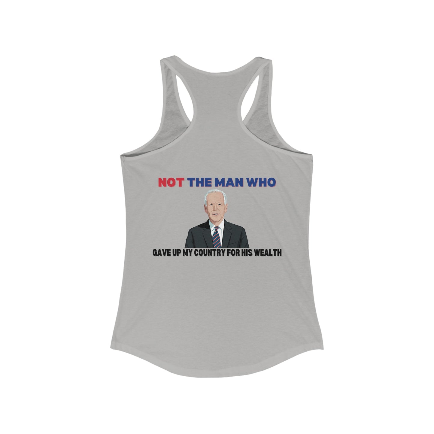 Trump vs Biden Women's Ideal Racerback Tank